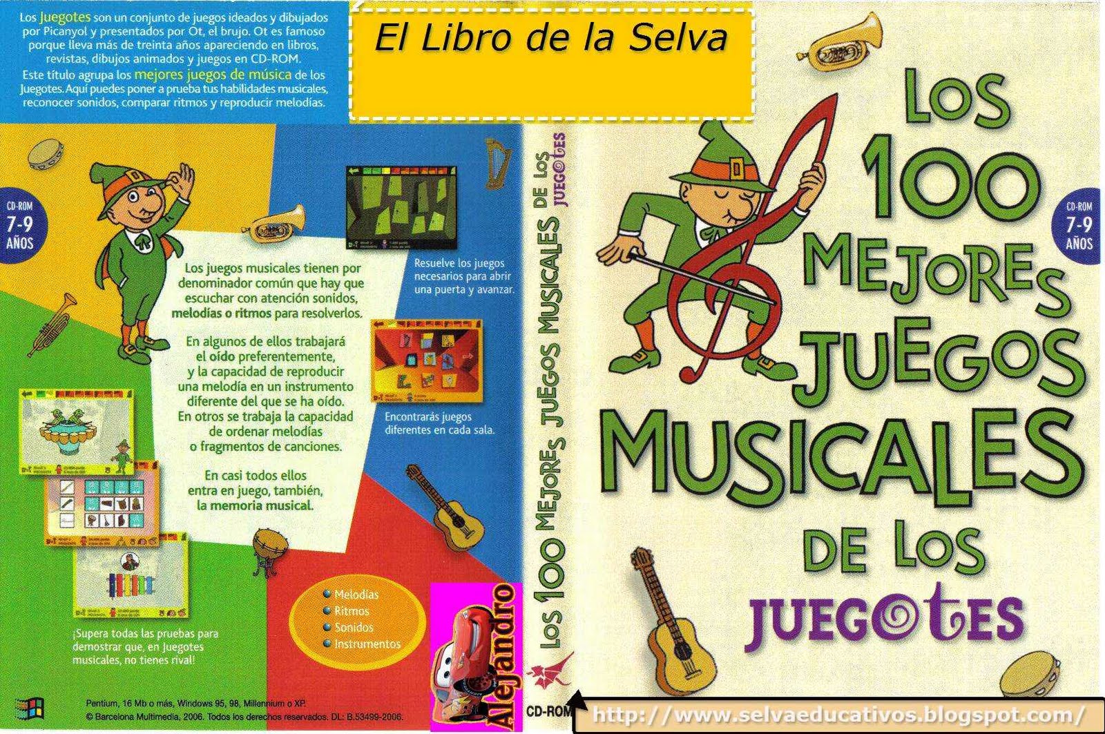 los100mejorejuegosmusicales - Los 100 Mejore Juegos Musicales de los Juegotes. [PC CD] Español 7-9 Años.[UL]